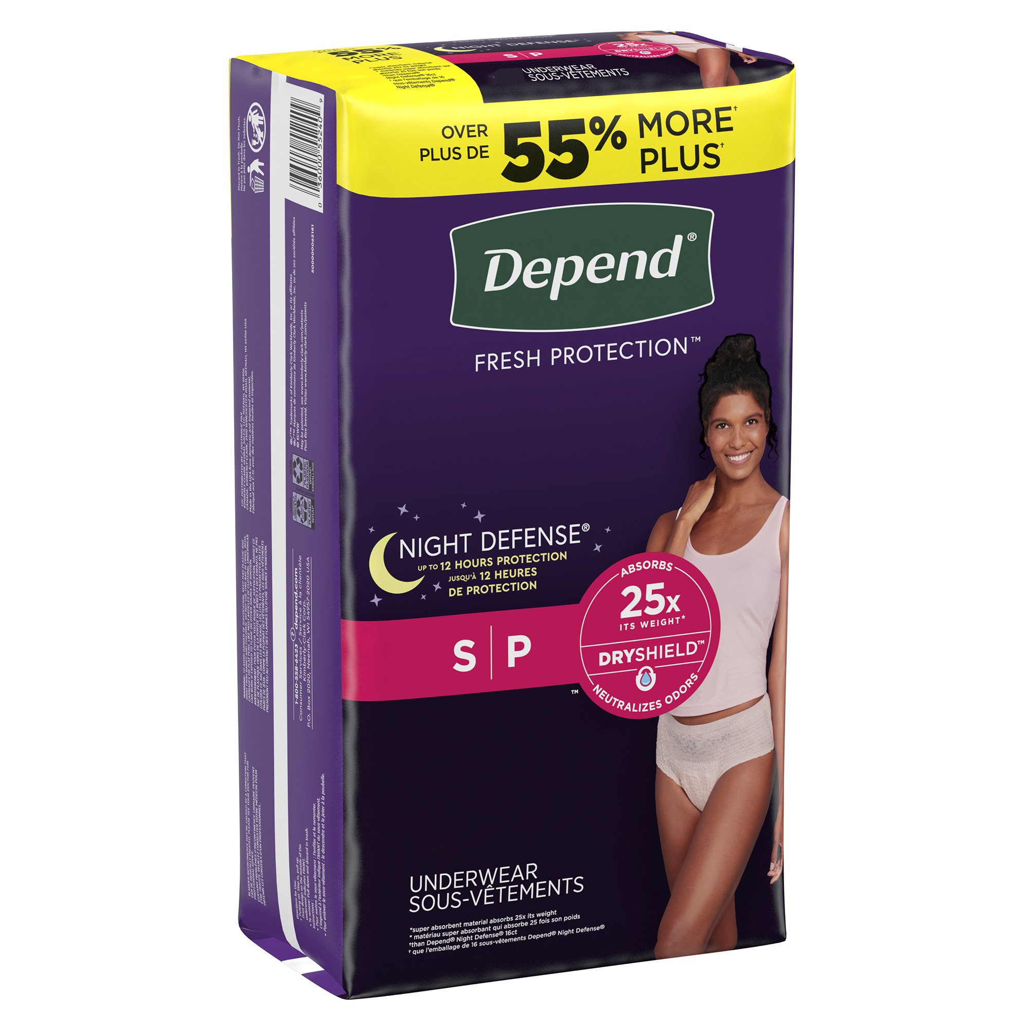 Depend Night Defense Absorbent Underwear Questions & Answers