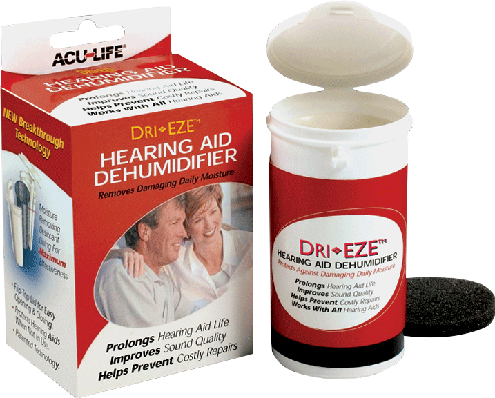 Can you use the hearing aid dehumidifier with your hearing aid?