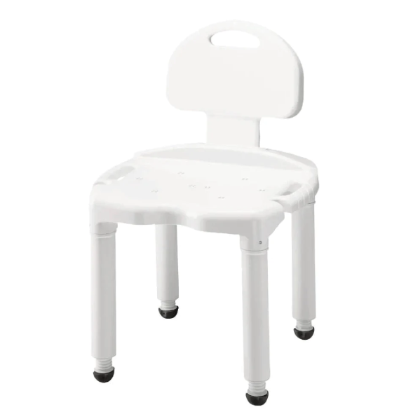 Could you provide the total width of the Carex Universal Bath Bench?