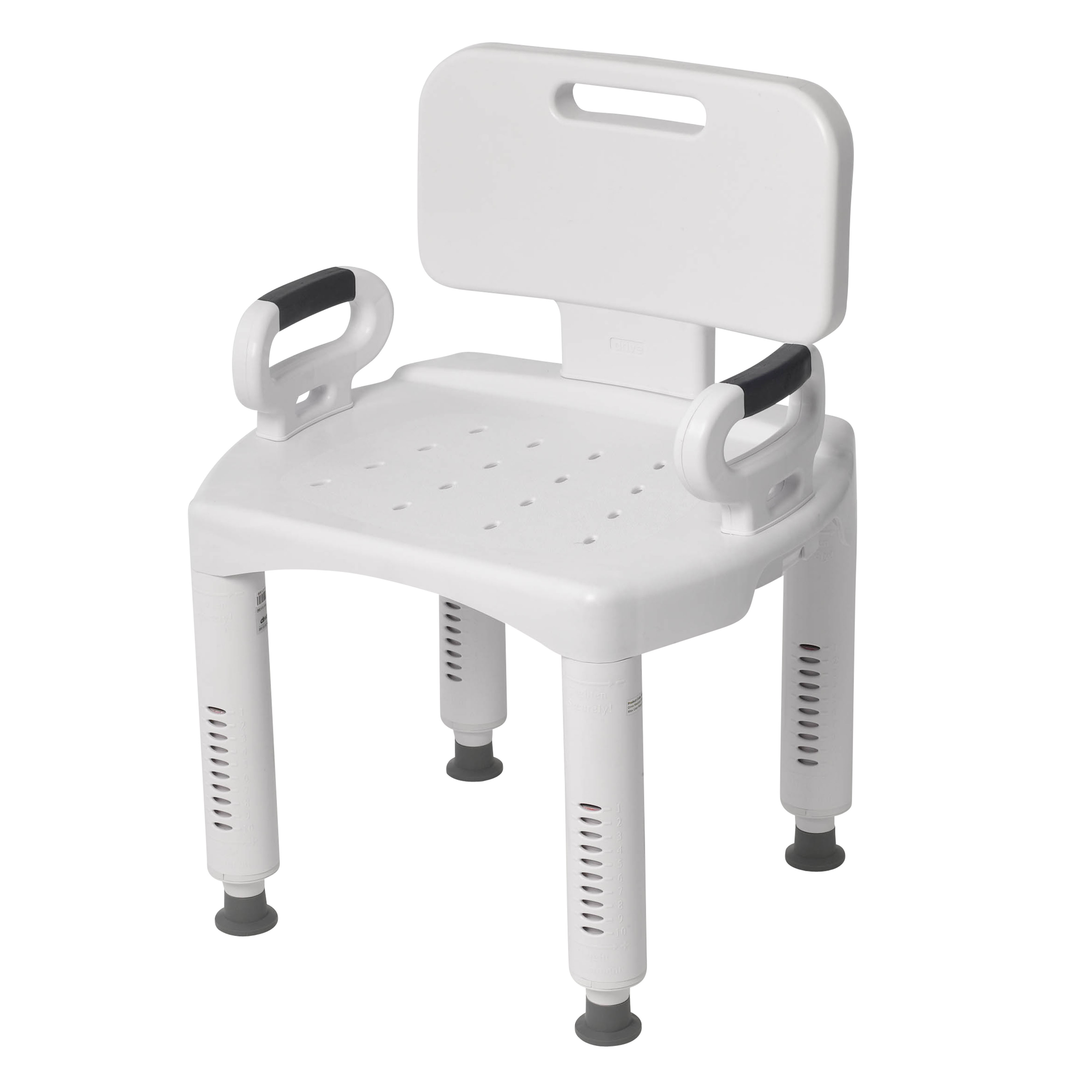 Does this shower chair with back and arms support 400 lbs?