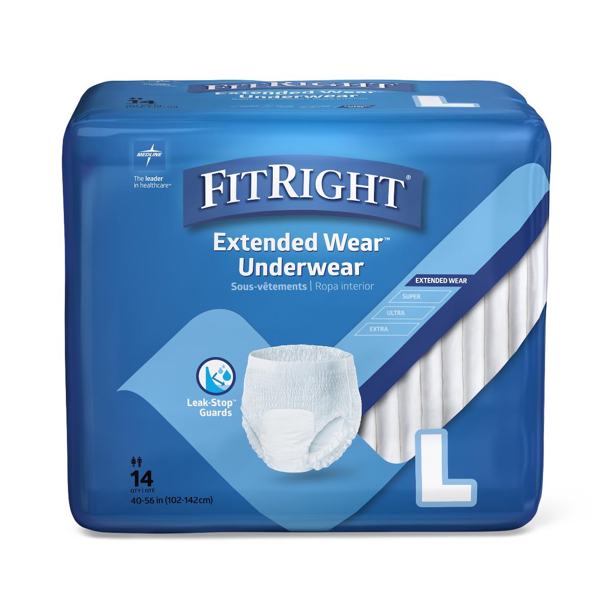 Searching for disposable large female incontinent underwear, "Protection Plus Underwear," that can be removed from the sides?