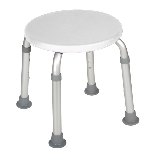 Adjustable Height Bath Stool, White Questions & Answers