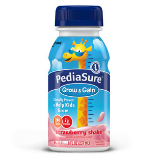 What is the ounce capacity of this PediaSure Grow & Gain Shake?