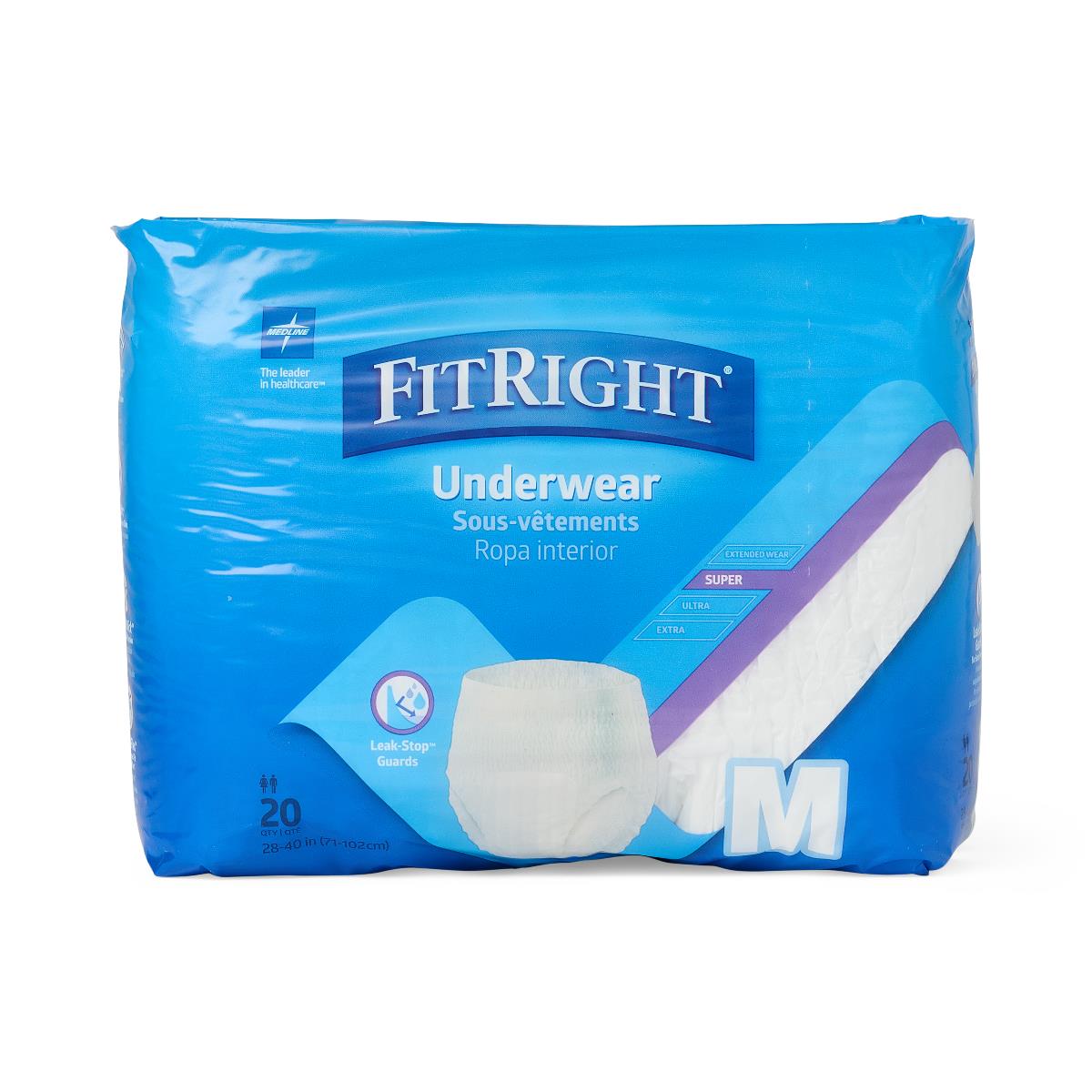 Can FitRight underwear sides be undone and reattached securely?