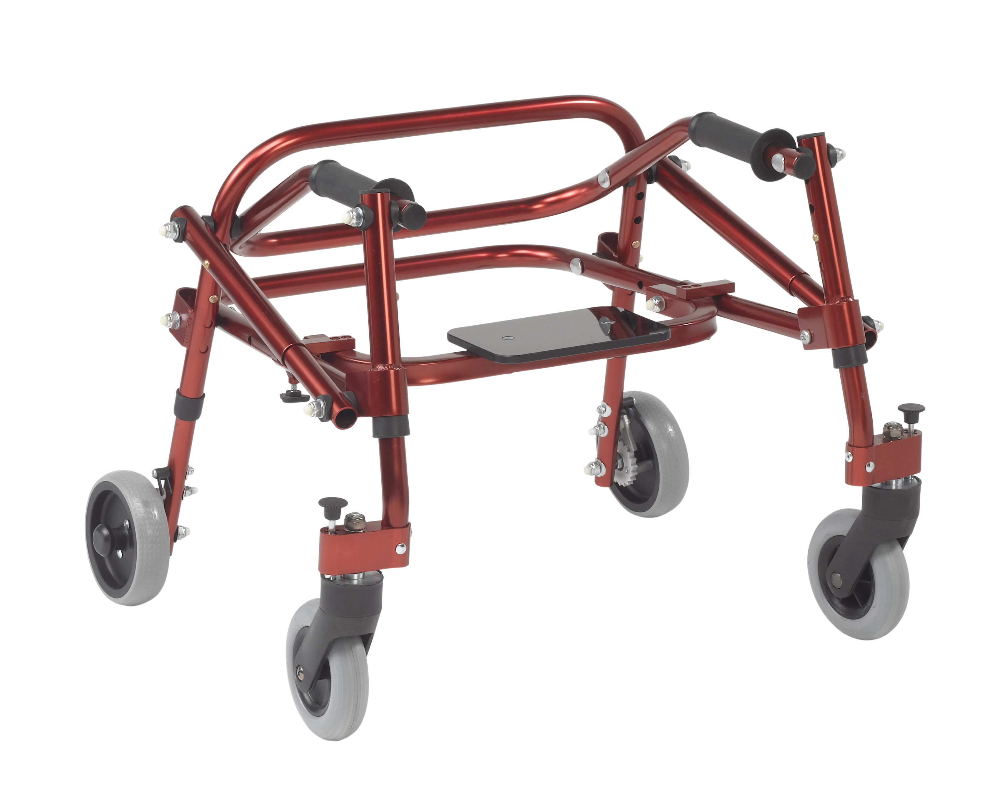 Could you provide a sizing chart for the nimbo 2g lightweight posterior walker, please?