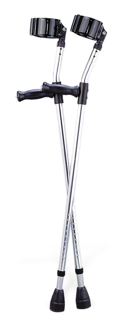 What is the handle-to-cuff measurement for different Guardian crutches?