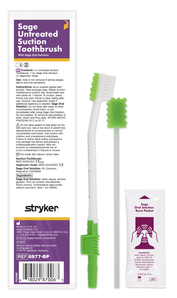 Untreated Suction Toothbrush with Suction Swab and Applicator Questions & Answers