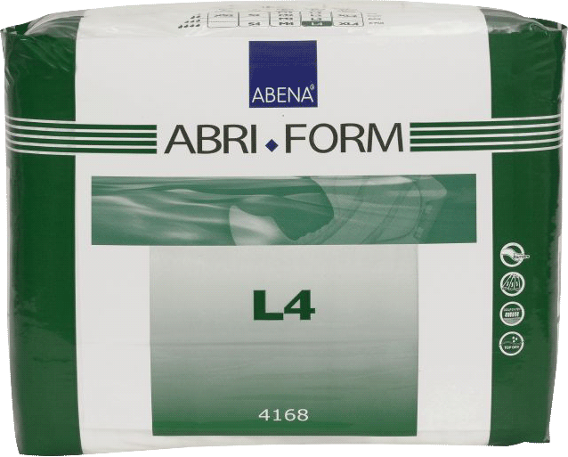 What is the ml capacity of Abri-Form Comfort Adult Briefs, Level 4?