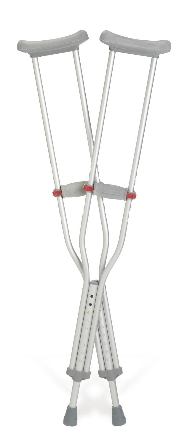 Red Dot Aluminum Crutches Questions & Answers