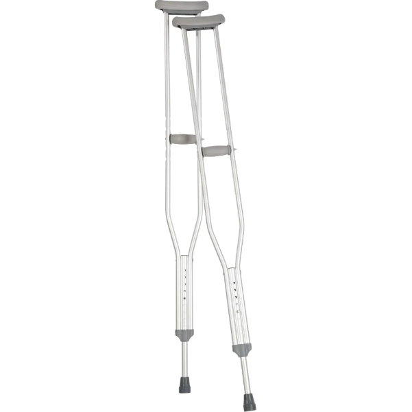 Are Carex crutches suitable for a 7-foot tall man?