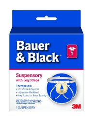 Bauer & Black Suspensory with Leg Straps Questions & Answers