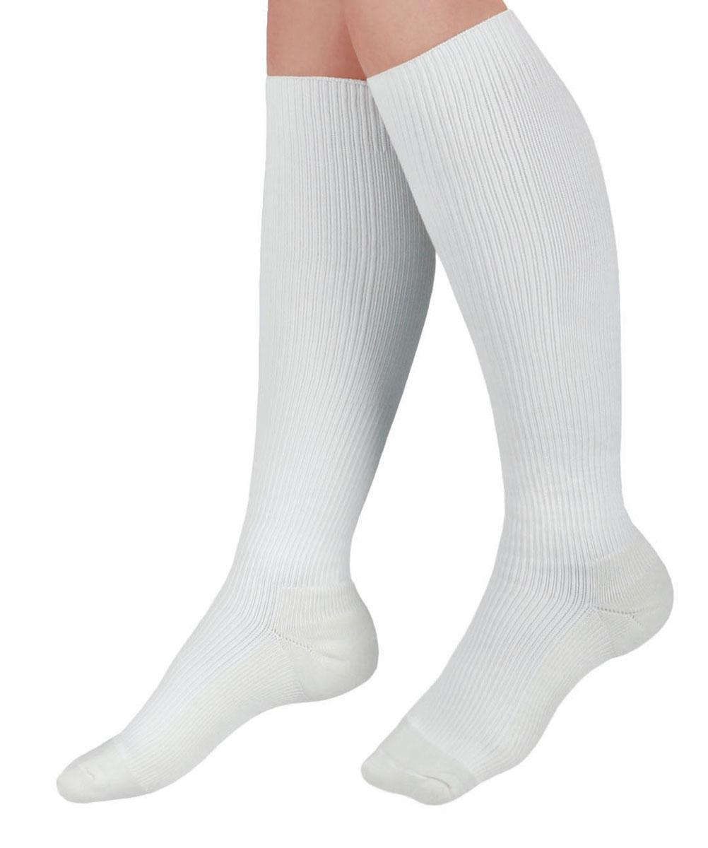 How many mmHg of compression do CURAD ava socks provide?