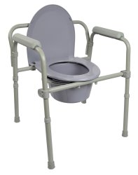 Is the McKesson commode chair designed for adult use?