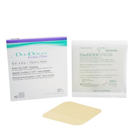 DuoDerm Extra Thin Hydrocolloid Dressings Questions & Answers