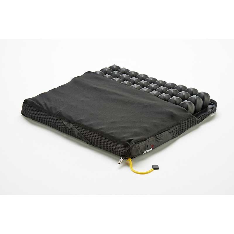 What is the method to inflate a roho low profile cushion?