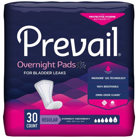 Do prevail overnight pads have the capacity to hold urine?