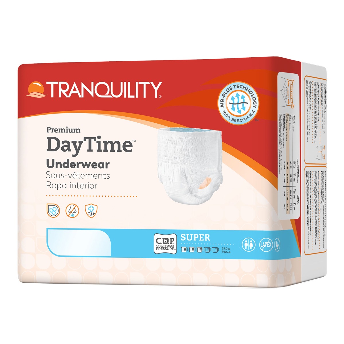 Tranquility Premium DayTime Adult Disposable Absorbent Underwear Questions & Answers