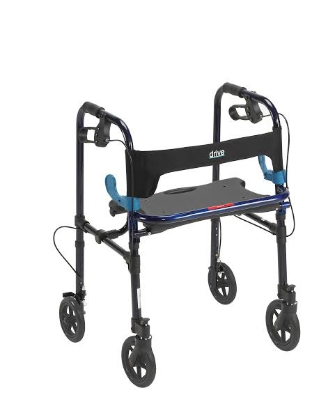 Clever Lite Rollator, Adult, 8" Wheels Questions & Answers