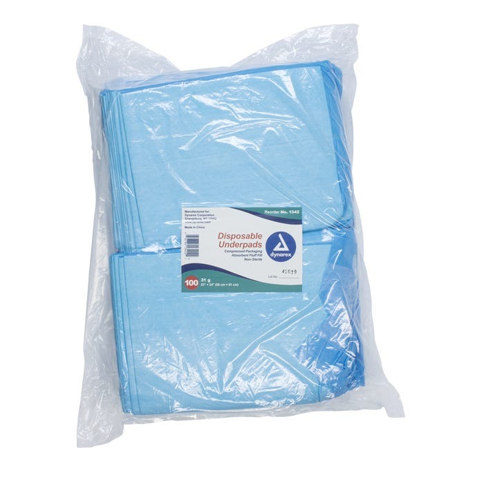 Dynarex Waterproof Underpad Heavy Absorbency Questions & Answers