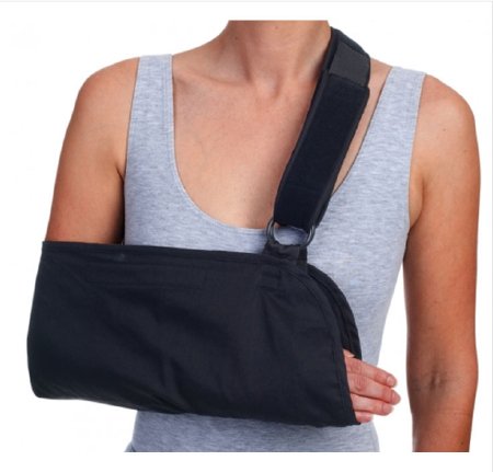 Does the ProCare arm sling include a waist stabilizer strap?