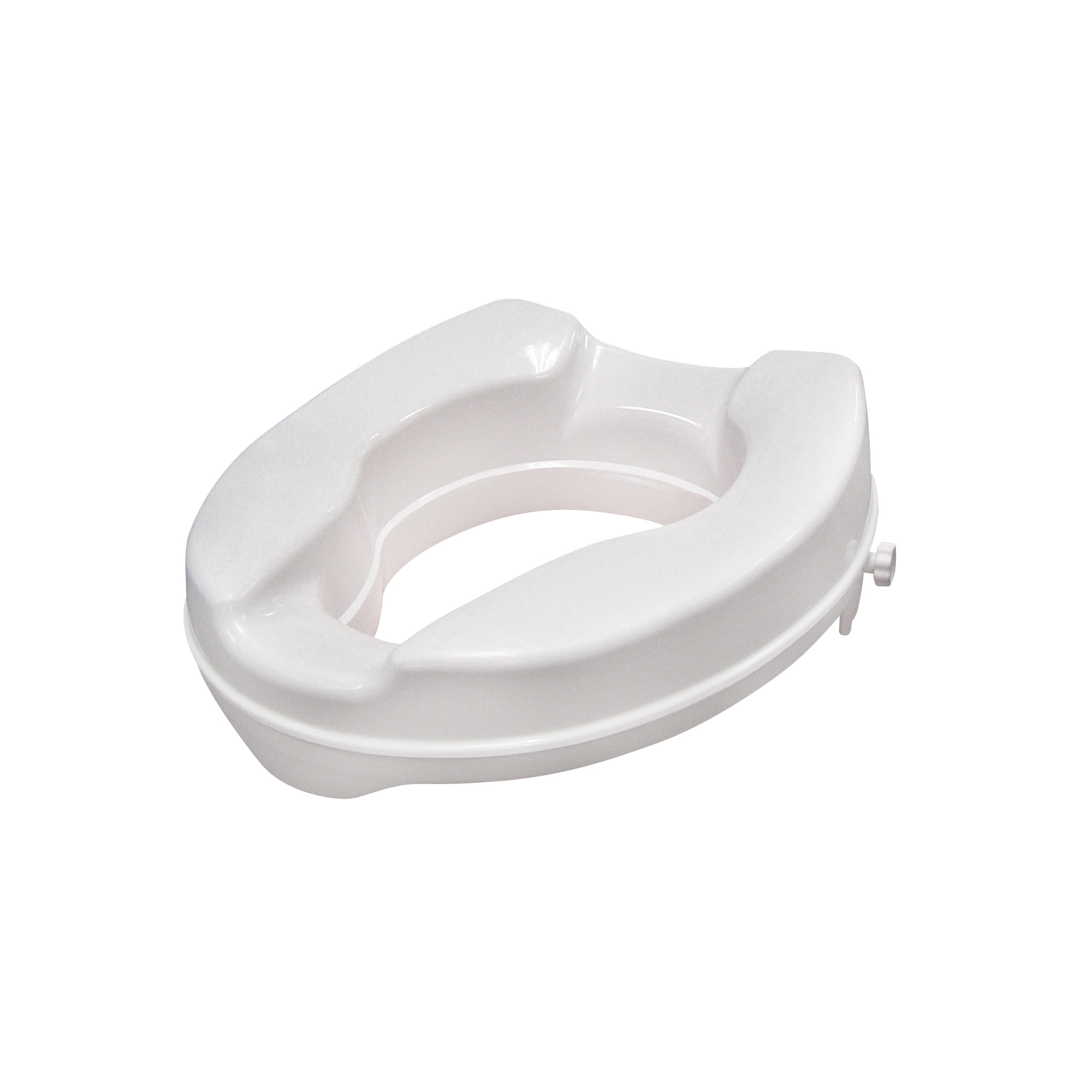 Is the lockable toilet seat compatible with an elongated toilet?