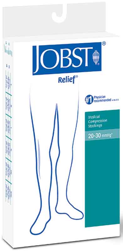 Relief Knee High 20-30mmHg Beige Questions & Answers