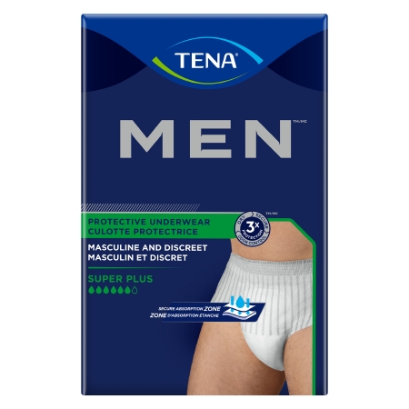 Are the TENA Men's Protective Underwear Super Plus available in small?