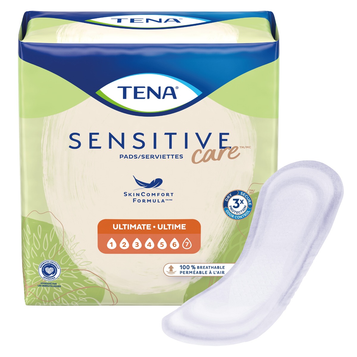 Do Tena Ultimate Pads compare to Poise Pads #6 Long in size?