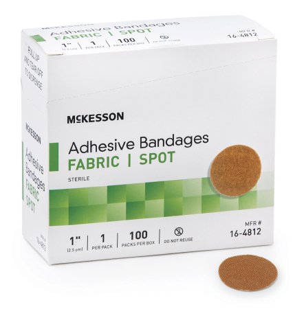 McKesson Adhesive 1" Spot Bandage Questions & Answers