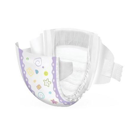 What does size N mean in the Medline diapers for babies?