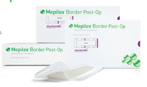 Does Mepilex Border Post-Op keep wounds dry in the shower?