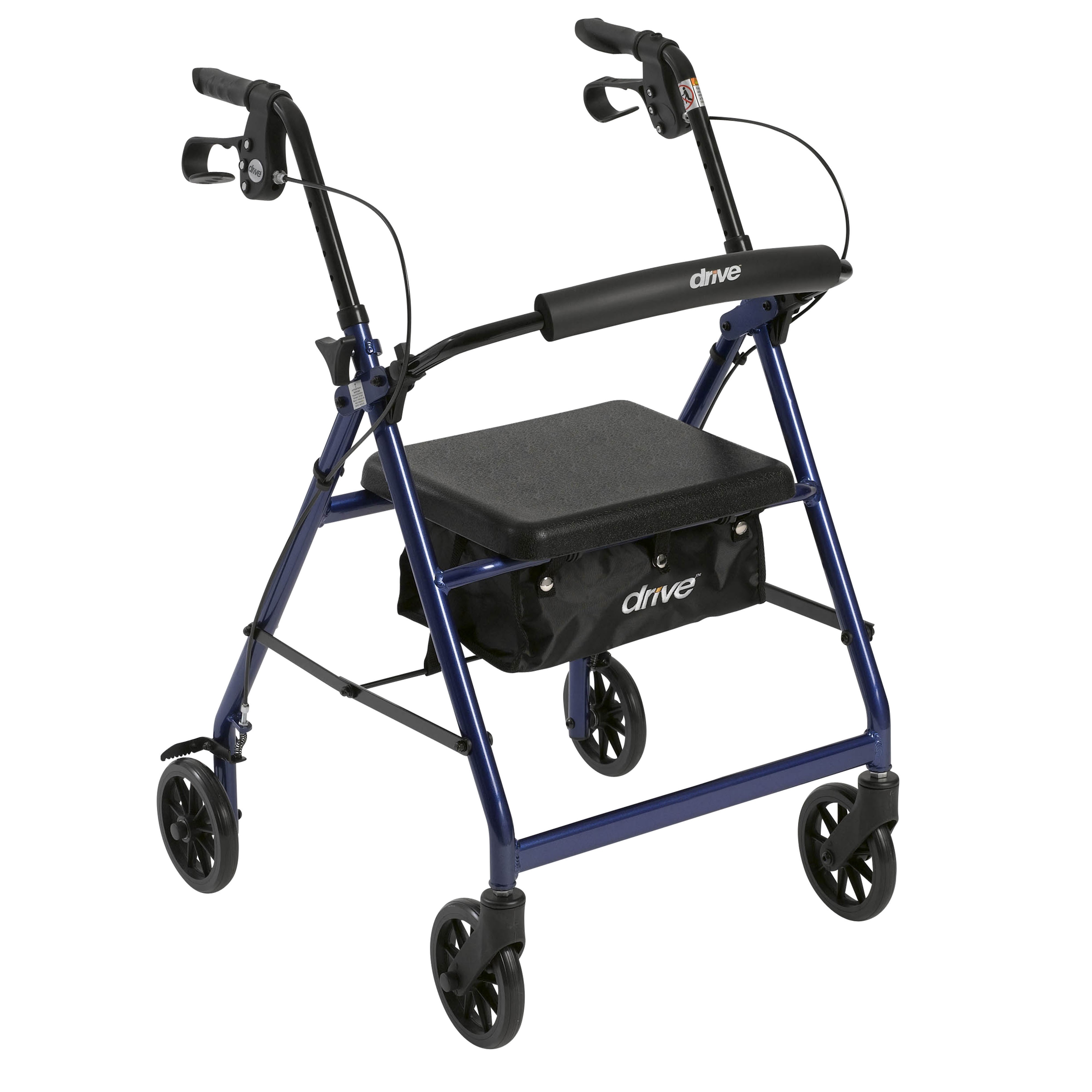 Can the rollator 2000 be easily folded to fit in a small car?