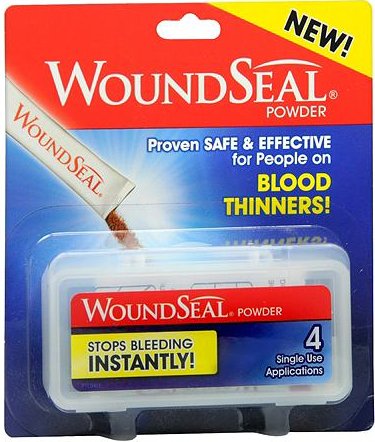 How to apply woundseal into the nasal passage effectively?