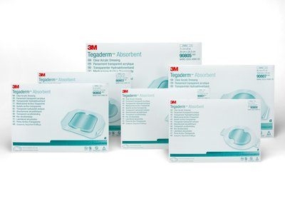 3M Tegaderm Clear Absorbent Acrylic Dressings Questions & Answers