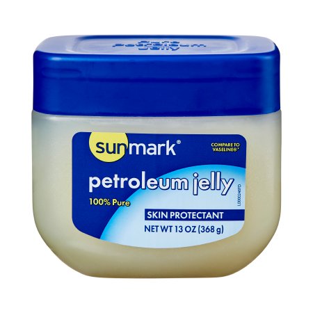 What is the expiration date for Sunmark Petroleum Jelly, 13 oz?