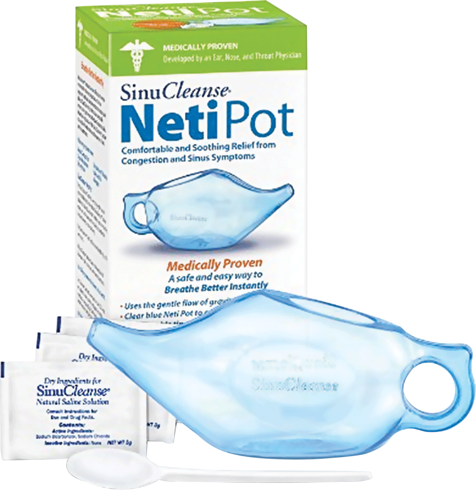 SinuCleanse Neti Pot, Clear Blue Questions & Answers