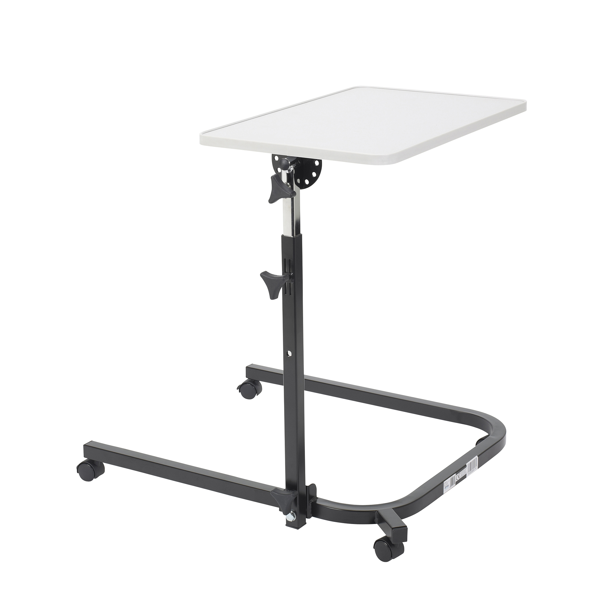 What does Pivot mean in Pivot and Tilt Adjustable Overbed Table?