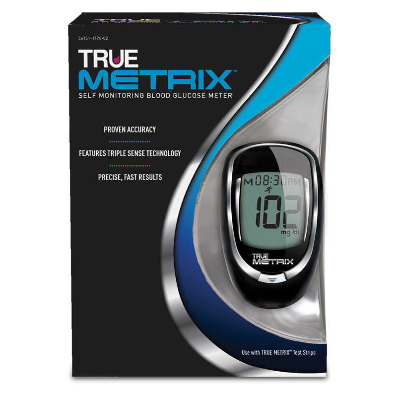 Are lancets and test strips included with the TRUE Metrix Kit?