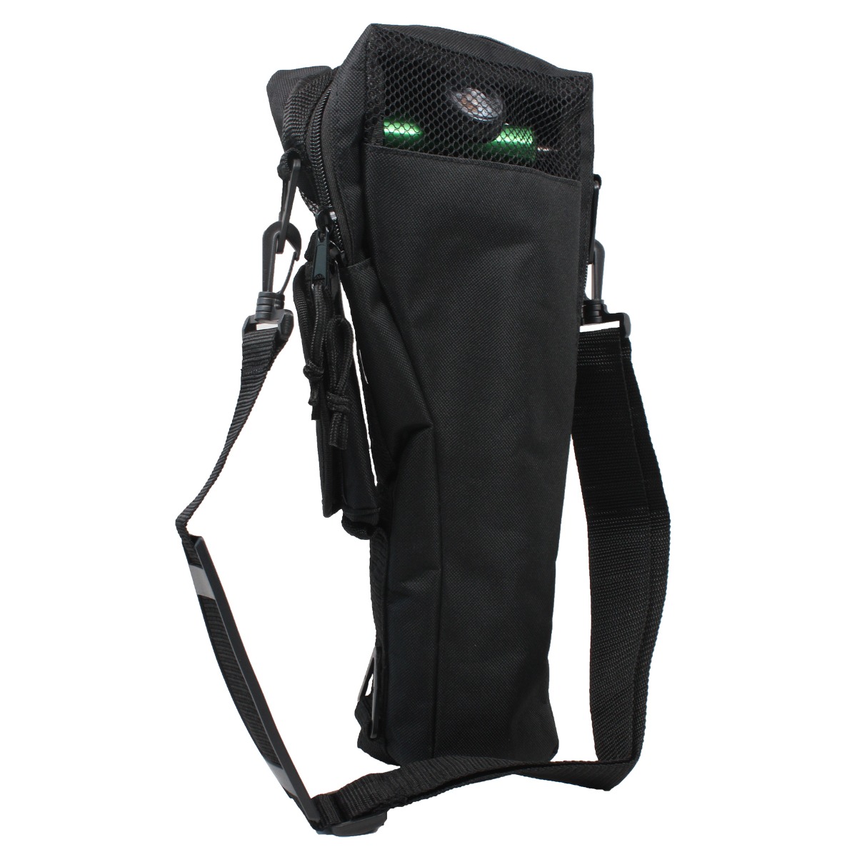 Will the large bottle fit into this oxygen shoulder bag?