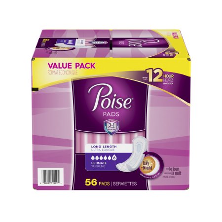 Poise Bladder Control Pad, Long Length Questions & Answers