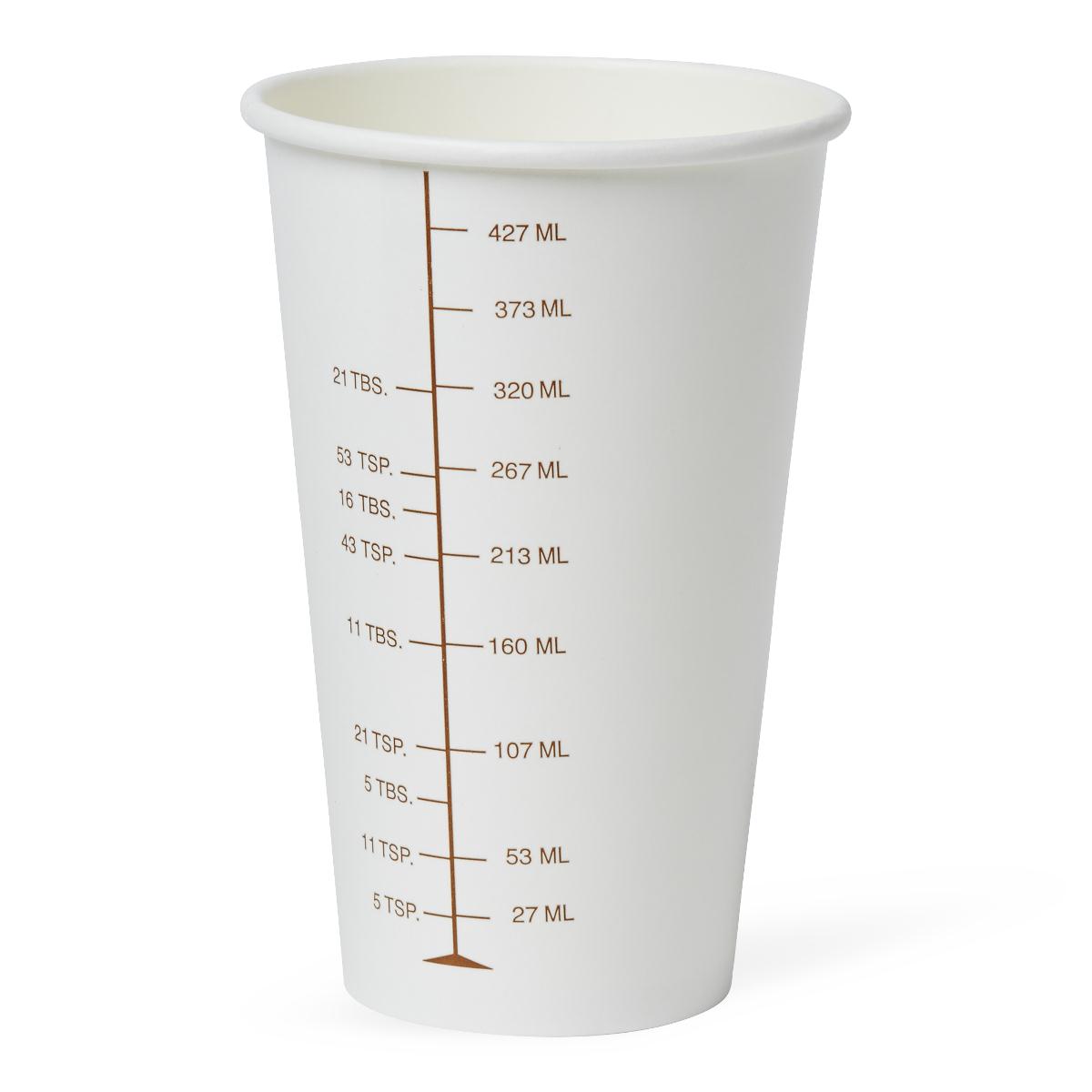 Does this 16 oz. graduated paper cup have wax coating?