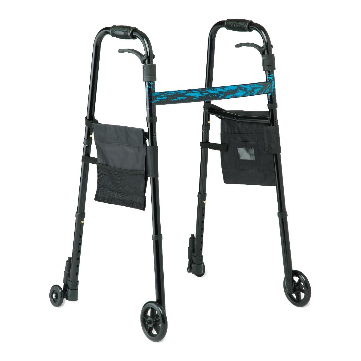 Am I correct that the walker has four 5-inch wheels?