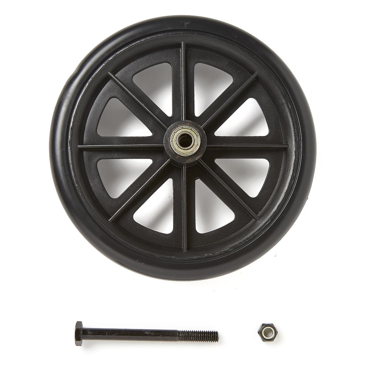 Could you tell me the bearing diameter for Medline wheelchair wheels?