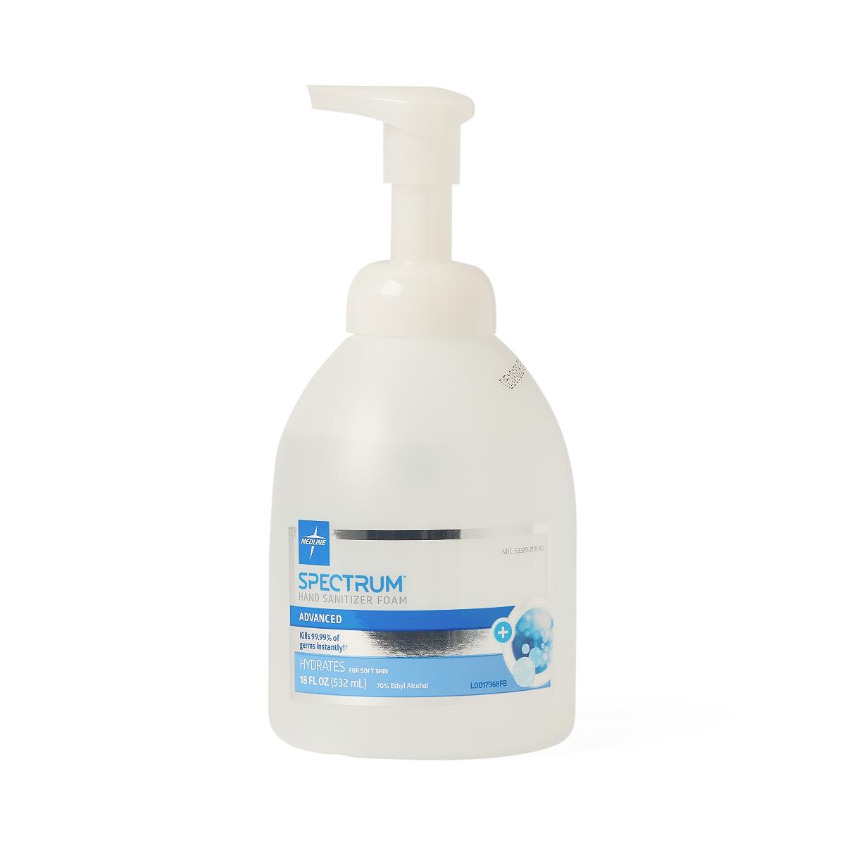 Can I order Spectrum Advanced Hand Sanitizer Foam, 18 Fl Oz, foaming hand sanitiser?