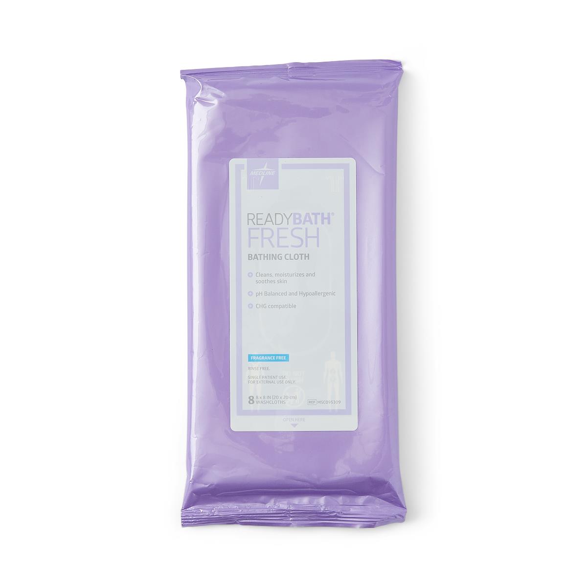 Readybath Fragrance-Free Fresh Standard-Weight Bathing Cloths Questions & Answers