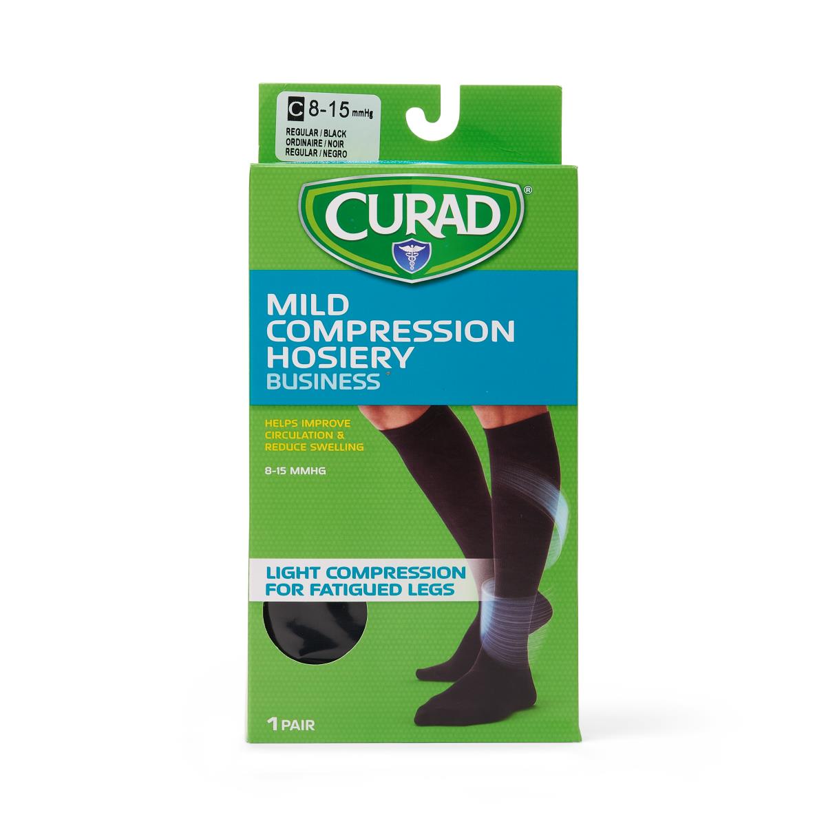 Curad Knee-High Compression Dress Socks Questions & Answers