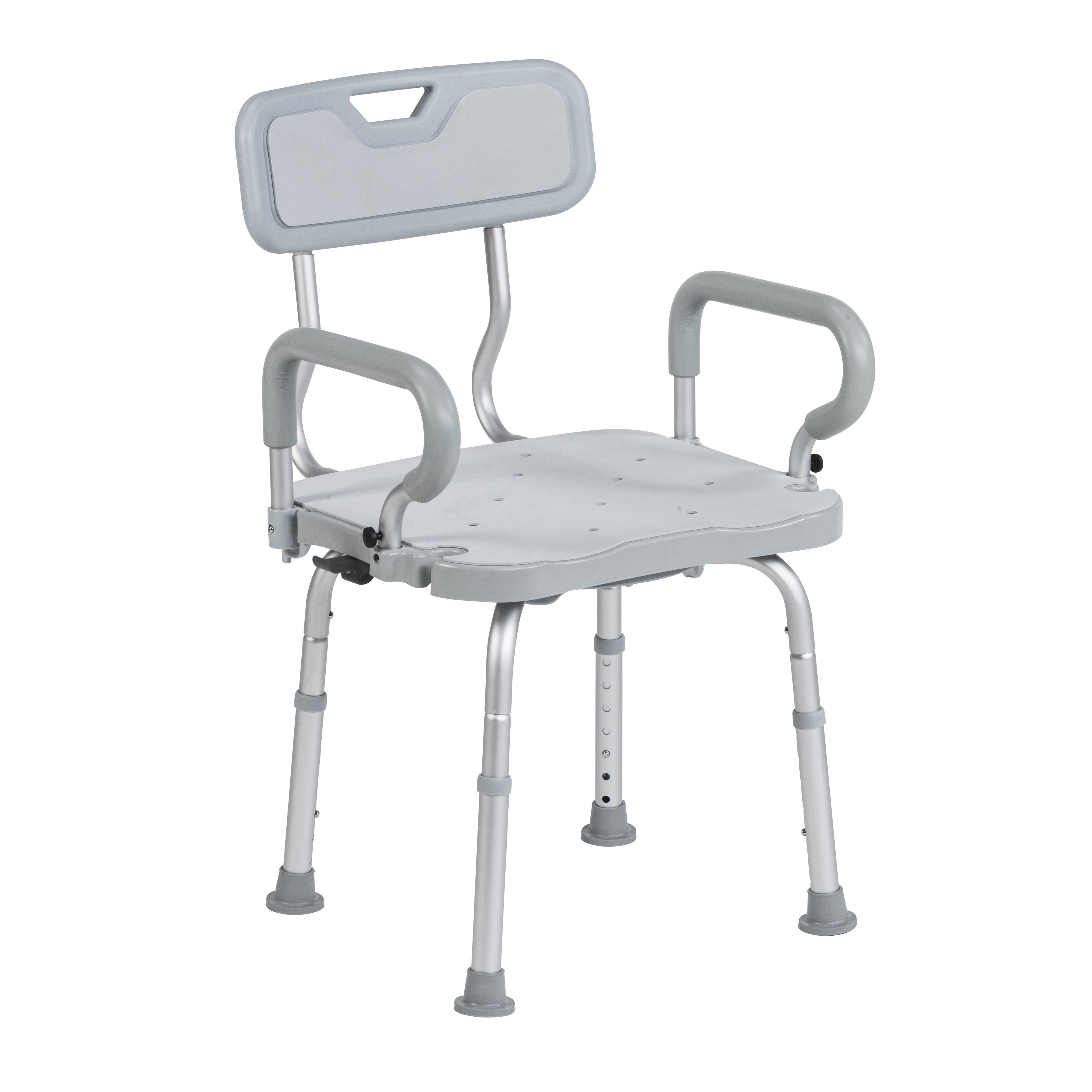 What is the assembly process for the PreserveTech swivel bathtub chair?