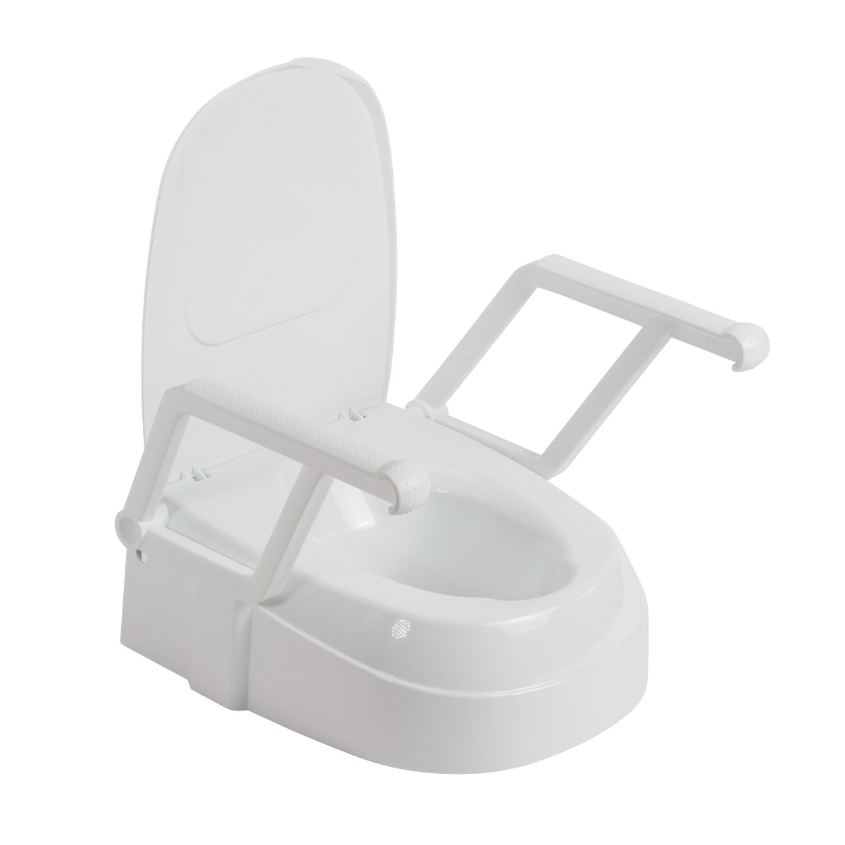 Can the drive medical preservetech universal raised toilet seat fit over an existing toilet seat for travel use?