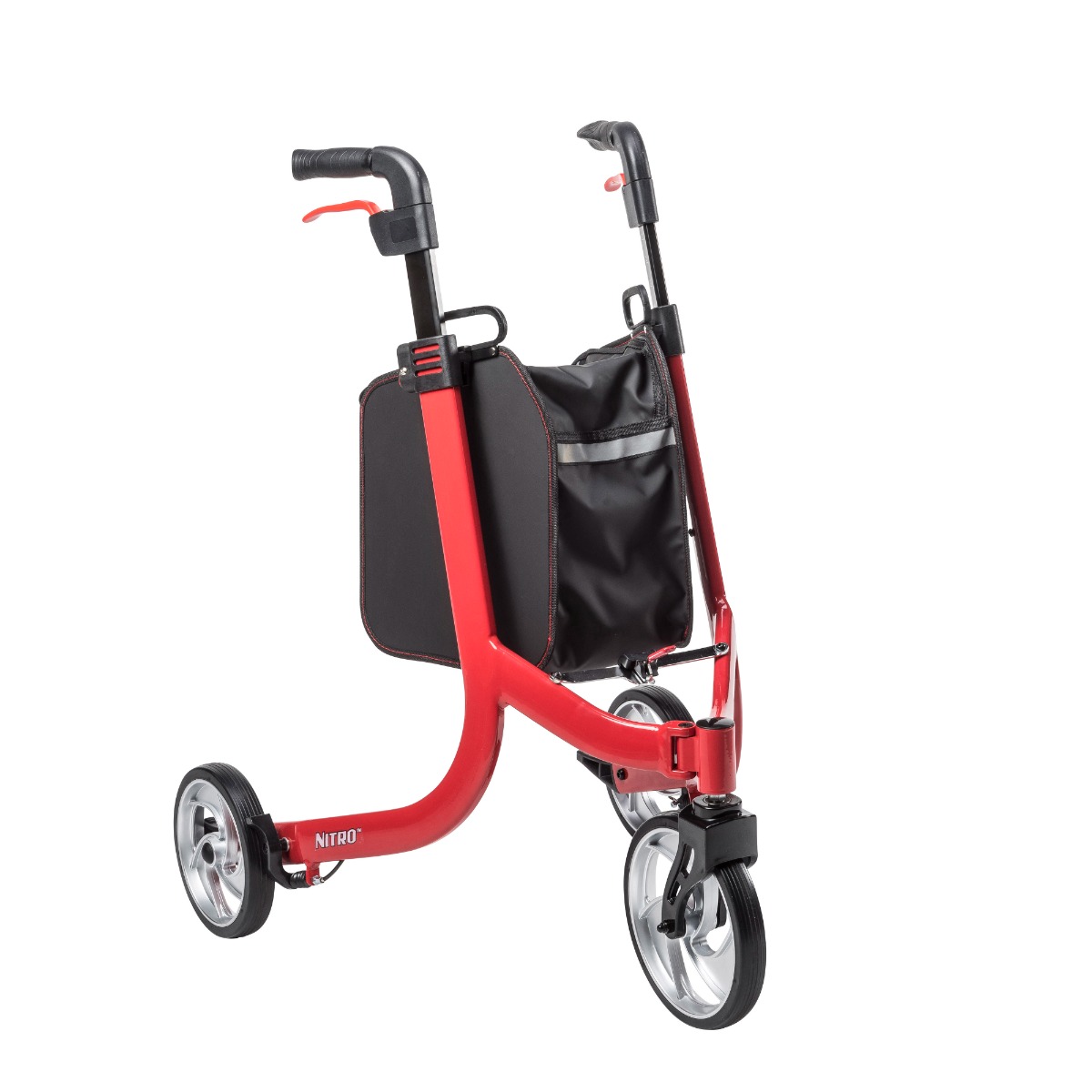 Can the Nitro Euro Style Rollator Walker be taken on flights?