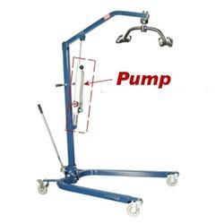 What is the weight capacity of the Lumex Medical hydraulic lift?